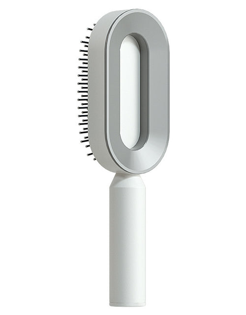 Load image into Gallery viewer, Self Cleaning Hair Brush For Women One-key Cleaning Hair Loss Airbag Massage Scalp Comb Anti-Static Hairbrush

