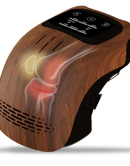 Load image into Gallery viewer, Intelligent Home Use Electric Intelligent Kneading Heating Knee Massager Rechargeable Pain Relief Infrared Laser Vibration Knee Massager
