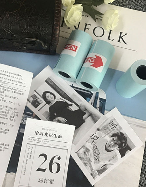 Load image into Gallery viewer, PerPage Mini Wireless Portable Thermal Printer paper
