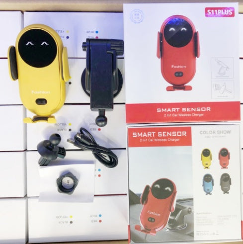 Load image into Gallery viewer, Infrared Induction Car Wireless Charger Car Phone Holder
