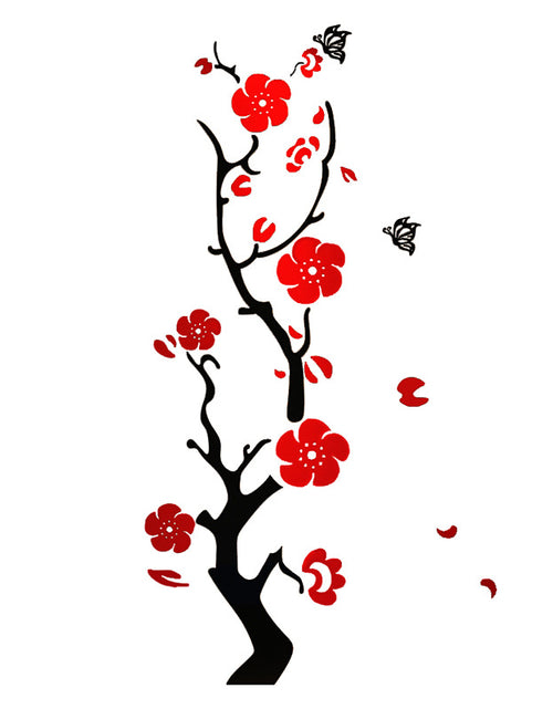 Load image into Gallery viewer, Plum Blossom Porch Decoration Wall Stickers
