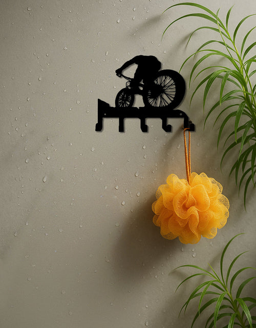 Load image into Gallery viewer, Elegant Metal Wall Art W Coat Hook - Functional Decor For Living Room Bedroom
