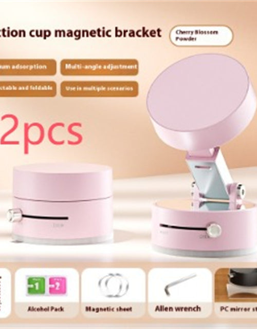 Load image into Gallery viewer, Foldable Magnetic Vacuum Car Phone Holder Foldable Suction Cup With Suction Cup Hands-Free Navigation For Smart Phone
