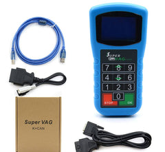 Volkswagen Skoda diagnostic tool supporting VW, Audi, Seat models with advanced features and multilingual interface