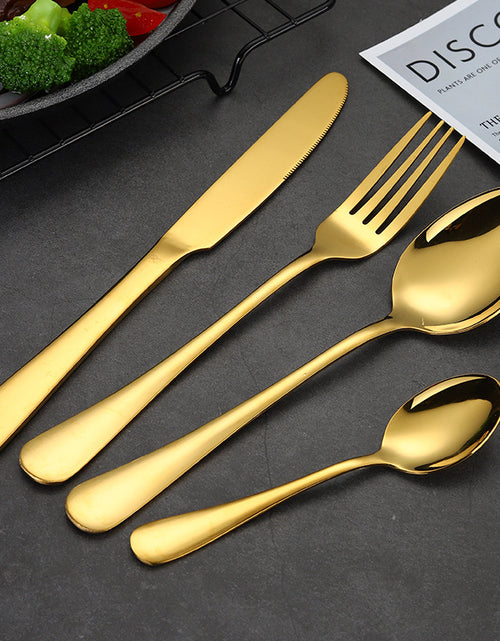 Load image into Gallery viewer, High-end tableware 24 piece set
