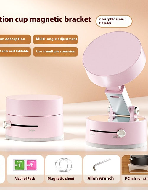 Load image into Gallery viewer, Foldable Magnetic Vacuum Car Phone Holder Foldable Suction Cup With Suction Cup Hands-Free Navigation For Smart Phone
