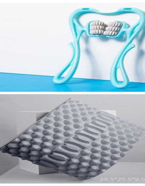 Load image into Gallery viewer, Multifunctional Manual Six-wheel Neck Massager Massage Relieve Roller Massage Tool
