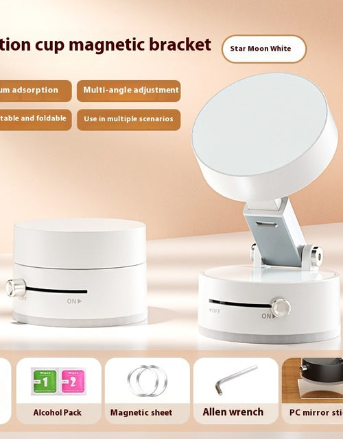 Load image into Gallery viewer, Foldable Magnetic Vacuum Car Phone Holder Foldable Suction Cup With Suction Cup Hands-Free Navigation For Smart Phone
