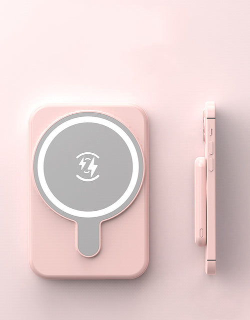 Load image into Gallery viewer, Mini Fast Charging Magnetic Wireless Power Bank 5000 MAh Portable
