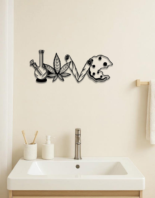 Load image into Gallery viewer, LOVE Metal Letter Wall Pendant - Versatile Decor For Living Room, Bedroom
