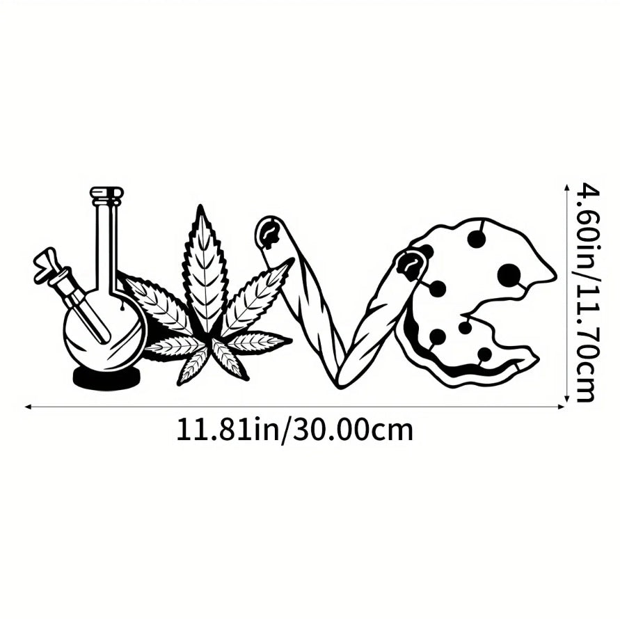 LOVE Metal Letter Wall Pendant - Versatile Decor For Living Room, Bedroom