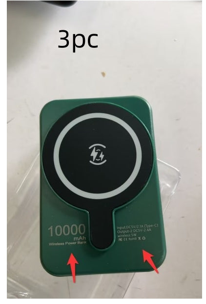 Load image into Gallery viewer, Mini Fast Charging Magnetic Wireless Power Bank 5000 MAh Portable
