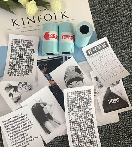 PerPage Mini Wireless Portable Thermal Printer paper