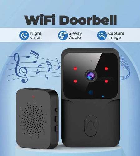 Intelligent Visual Doorbell Home Surveillance Video Intercom HD Night Vision Capture