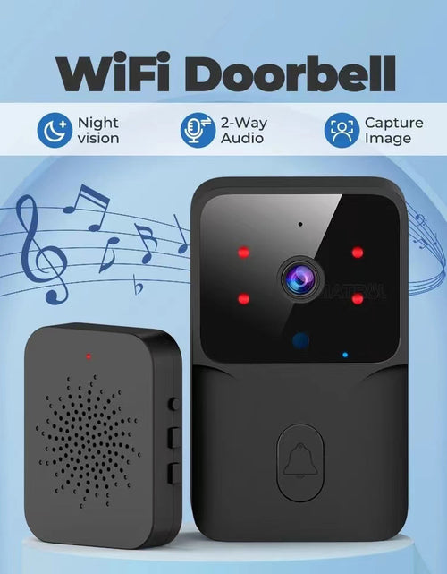 Load image into Gallery viewer, Intelligent Visual Doorbell Home Surveillance Video Intercom HD Night Vision Capture
