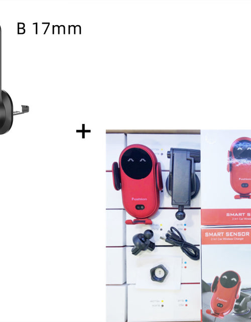 Load image into Gallery viewer, Infrared Induction Car Wireless Charger Car Phone Holder
