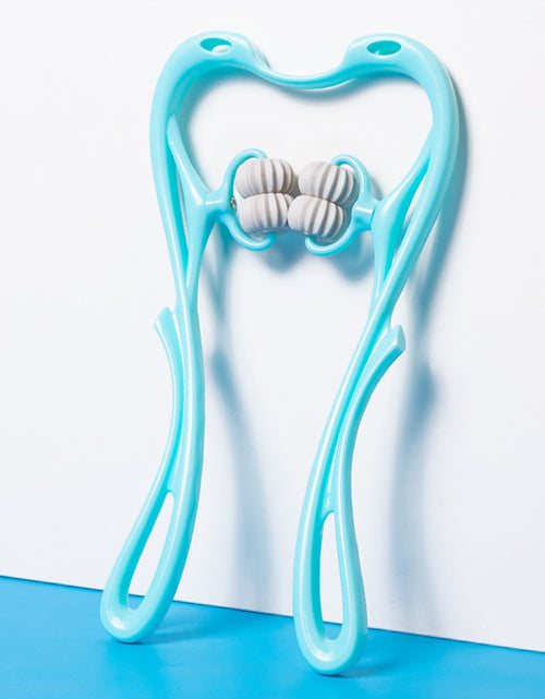 Load image into Gallery viewer, Multifunctional Manual Six-wheel Neck Massager Massage Relieve Roller Massage Tool
