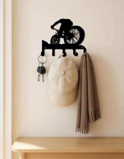 Load image into Gallery viewer, Elegant Metal Wall Art W Coat Hook - Functional Decor For Living Room Bedroom
