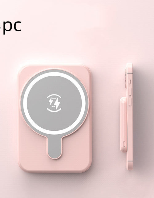 Load image into Gallery viewer, Mini Fast Charging Magnetic Wireless Power Bank 5000 MAh Portable
