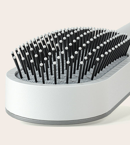 Self Cleaning Hair Brush For Women One-key Cleaning Hair Loss Airbag Massage Scalp Comb Anti-Static Hairbrush