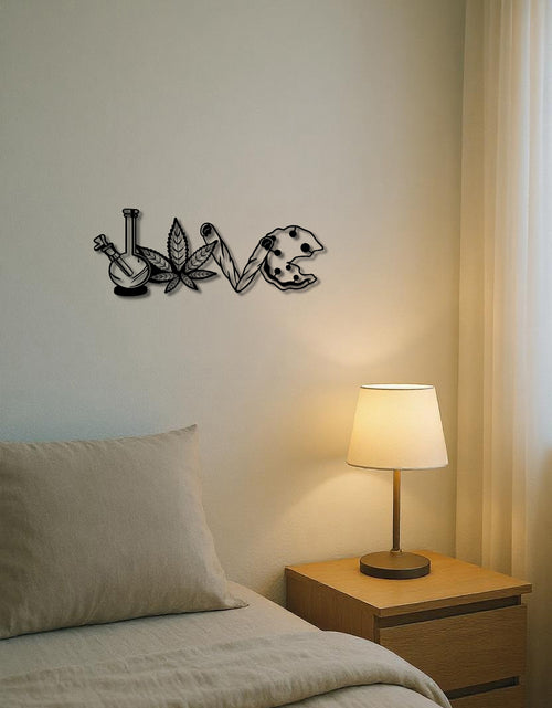 Load image into Gallery viewer, LOVE Metal Letter Wall Pendant - Versatile Decor For Living Room, Bedroom
