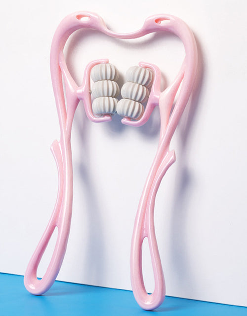 Load image into Gallery viewer, Multifunctional Manual Six-wheel Neck Massager Massage Relieve Roller Massage Tool
